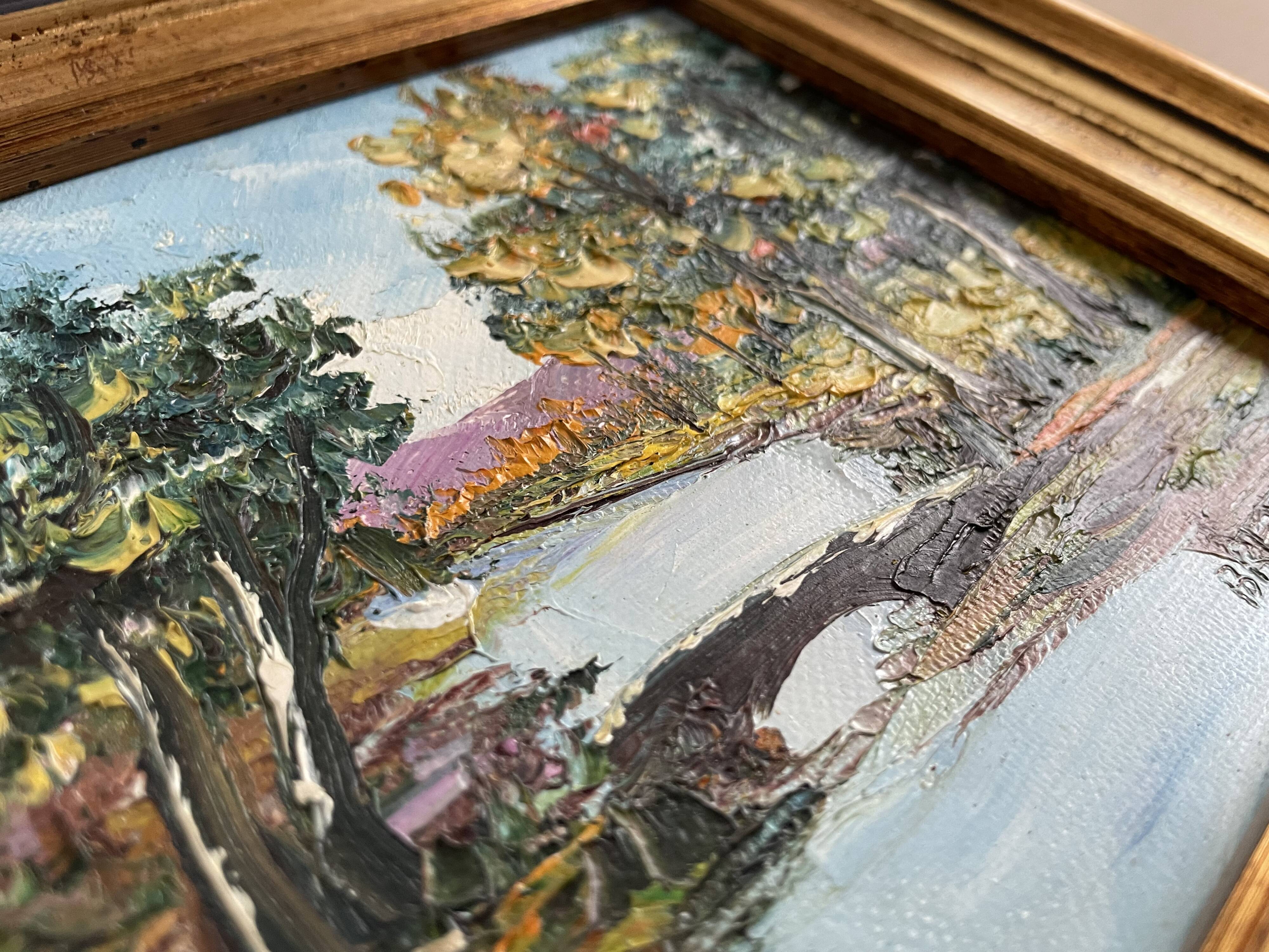 Petit tableau signé Bremont
