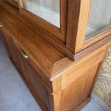 Oak display case