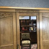 Blond oak closet - early 20th