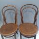 Lot 6 chairs of Bistrot mismatched - 1900