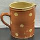Large Savoie Polka Dot Pitcher, Said Le Savoyard H 18.5 cm