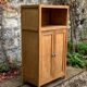 Buffet parisien art déco bois brut 1930