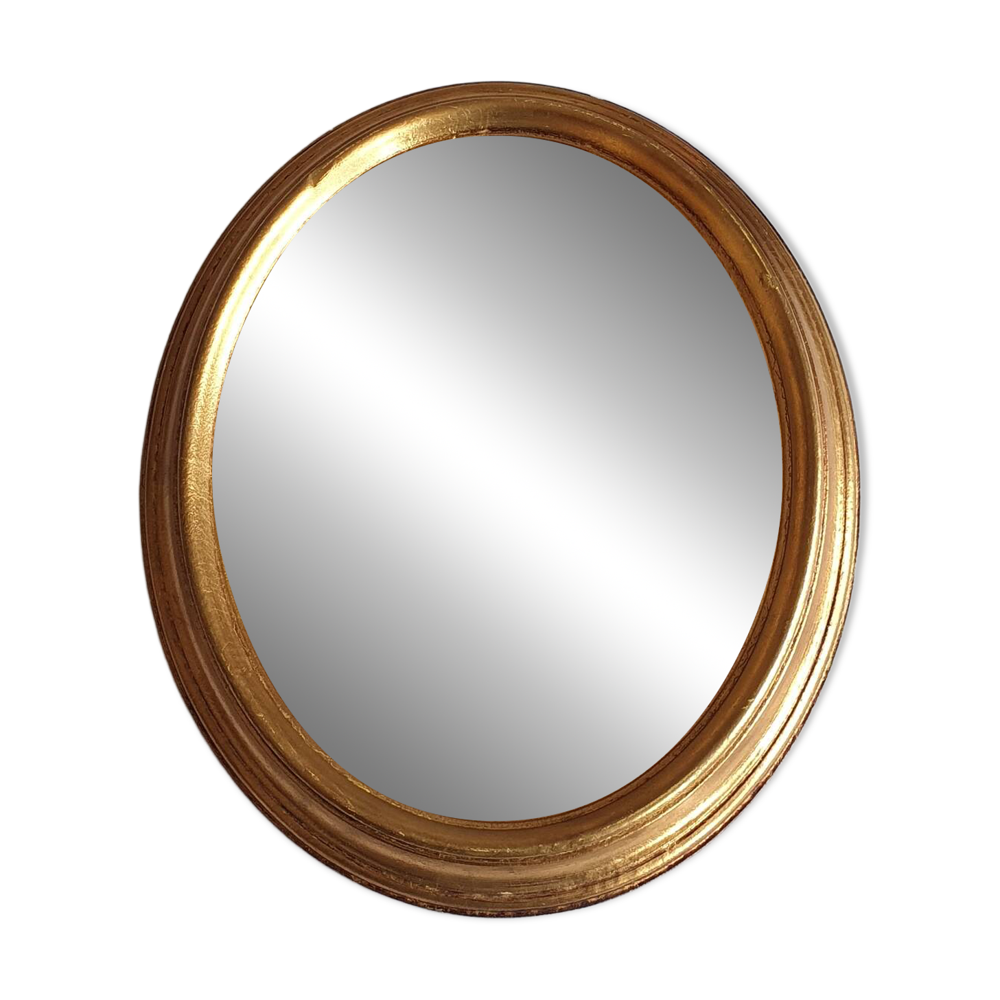 Vintage gold mirror