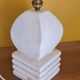 Solid stone lamp and lampshade - design DLG Albert Tormos