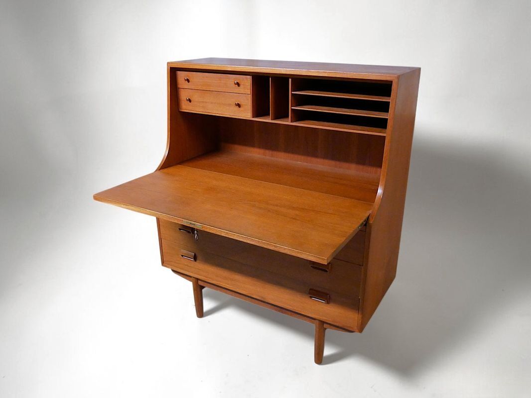 Secretary / Danish Teak Chest of Drawers by Borge Mogensen - Vintage 1960