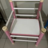 Set of 2 small vintage children's chairs