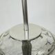 Doria leuchten glass hanging lamp , 1970s