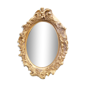 miroir doré vintage