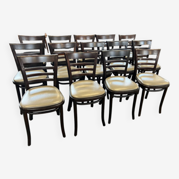 Set of 14 bistro chairs