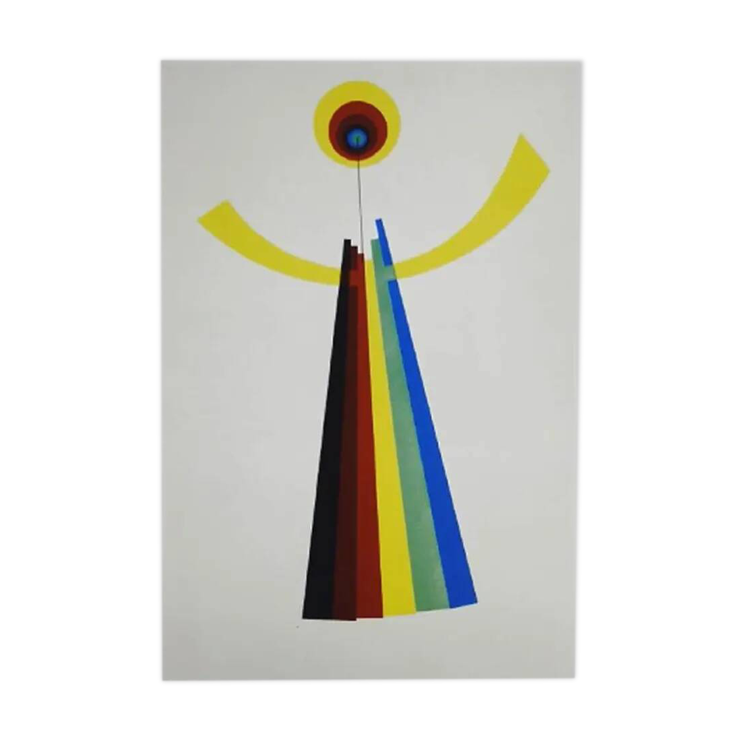 Lithographie en édition limitée de Man Ray des années 1970.