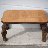 Wood and vine coffee table