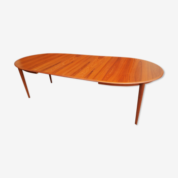 Large Danish teak table