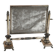 Silver-plated table mirror United Kingdom 19th Century