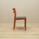 Set of six teak chairs, Danish design, 1970s, designer: Poul M. Volther