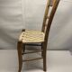 19th-century peasant chair restored – handmade Danish cord weaving