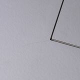 Table basse sculpturale minimaliste, années 1980