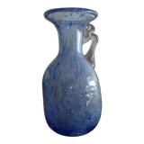 Miniature vase Scavo Seguso Vetri d'Arte iridescent glass Murano 1950