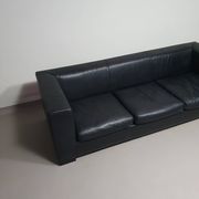 Wittmann leather sofa Camin by Paolo Piva