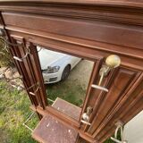 Wall coat rack entrance 218x112cm from the 1920s 1930s