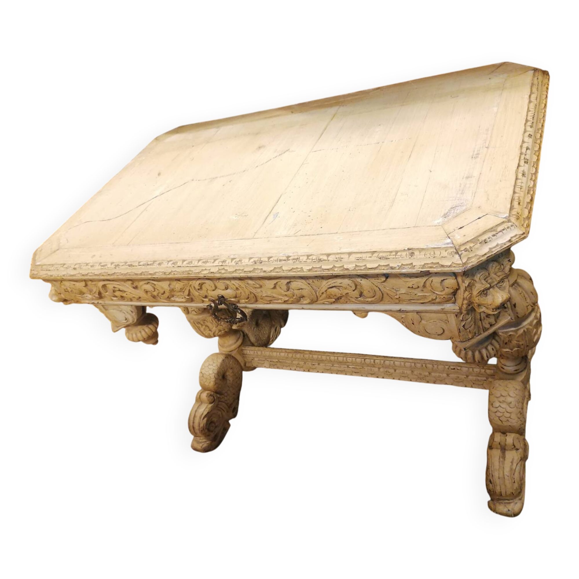 Antique entrance table - Neo-Renaissance
