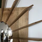 Wooden witch mirror