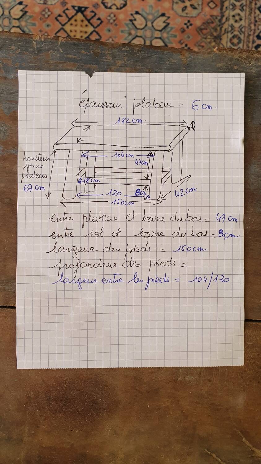 Carpenter's workbench