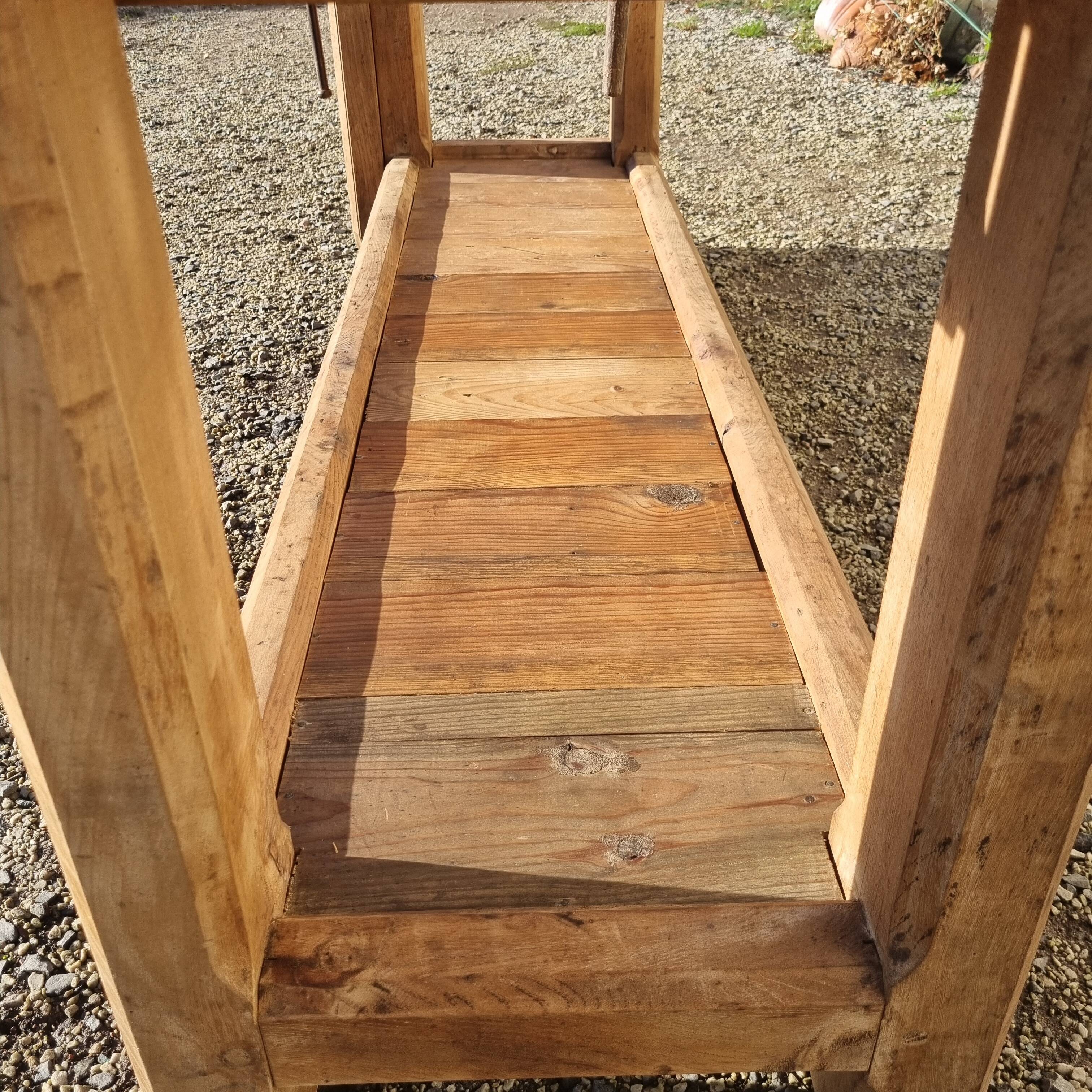 Solid oak table