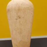 Imposing ancient ceramic pestle and wood