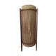Teak and string lamp