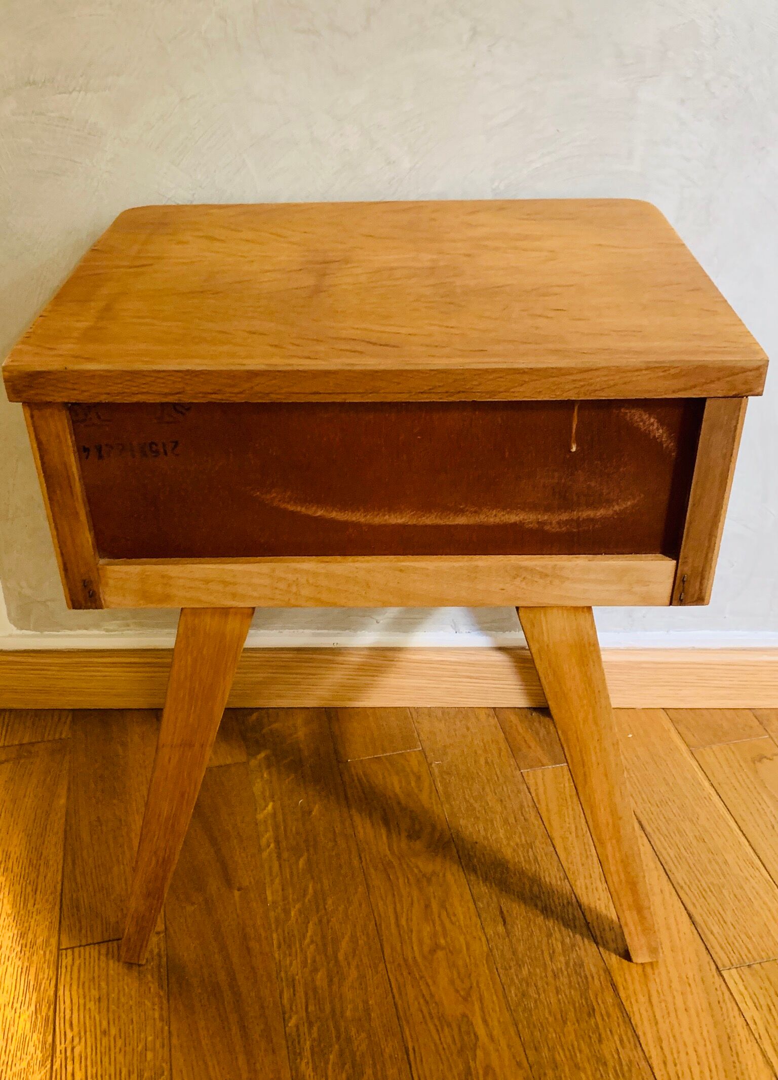 Vintage bedside table