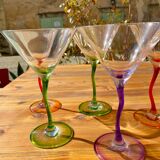 Vintage 80's Zig Zag Glasses