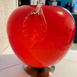 Red prisma lamp