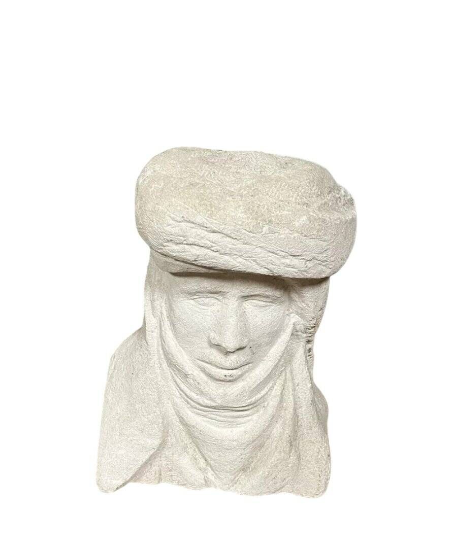 Important Orientalist stone sculpture volume from the Art Deco period.