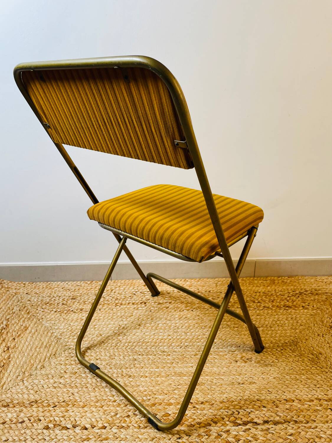 Lafuma  1970s - Chaise Pliante Lafuma Modèle vintage des années  1970s
