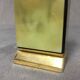 Collector table lighter sarome vintage electric gold metal & alabaster n°2