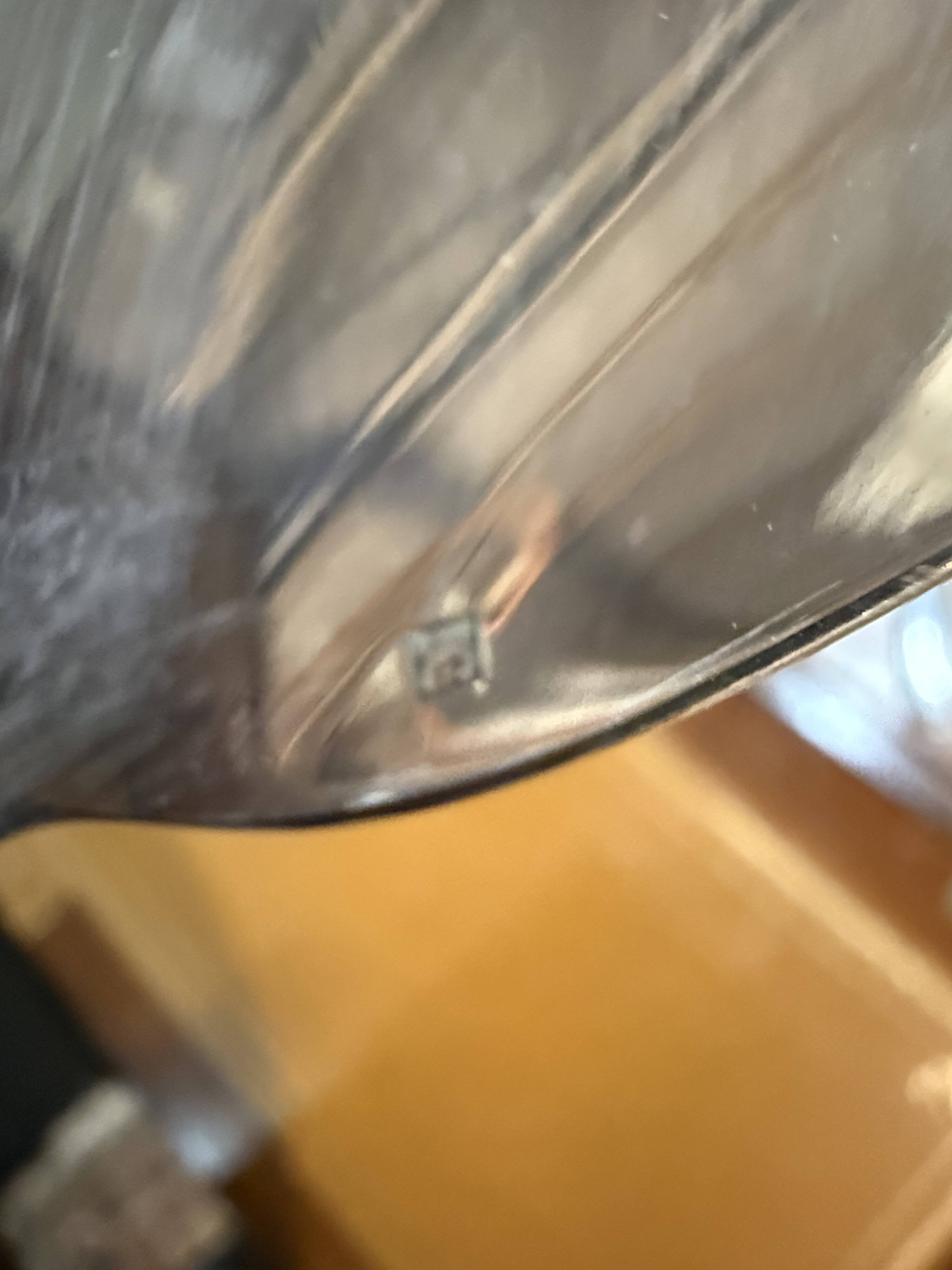 Silver-plated salad servers