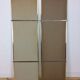 2 golden mirrors 121 x 37 cm