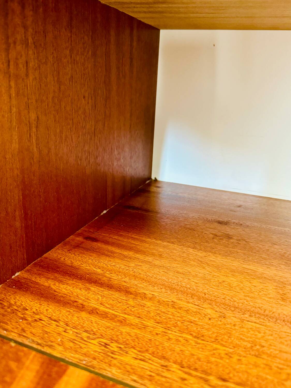 Pair of vintage Scandinavian design bedside tables