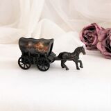 Metal pencil sharpener vintage horse and carriage collection