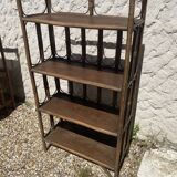 Vintage rattan shelf