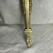 Pair of wall candle holders in bronze
