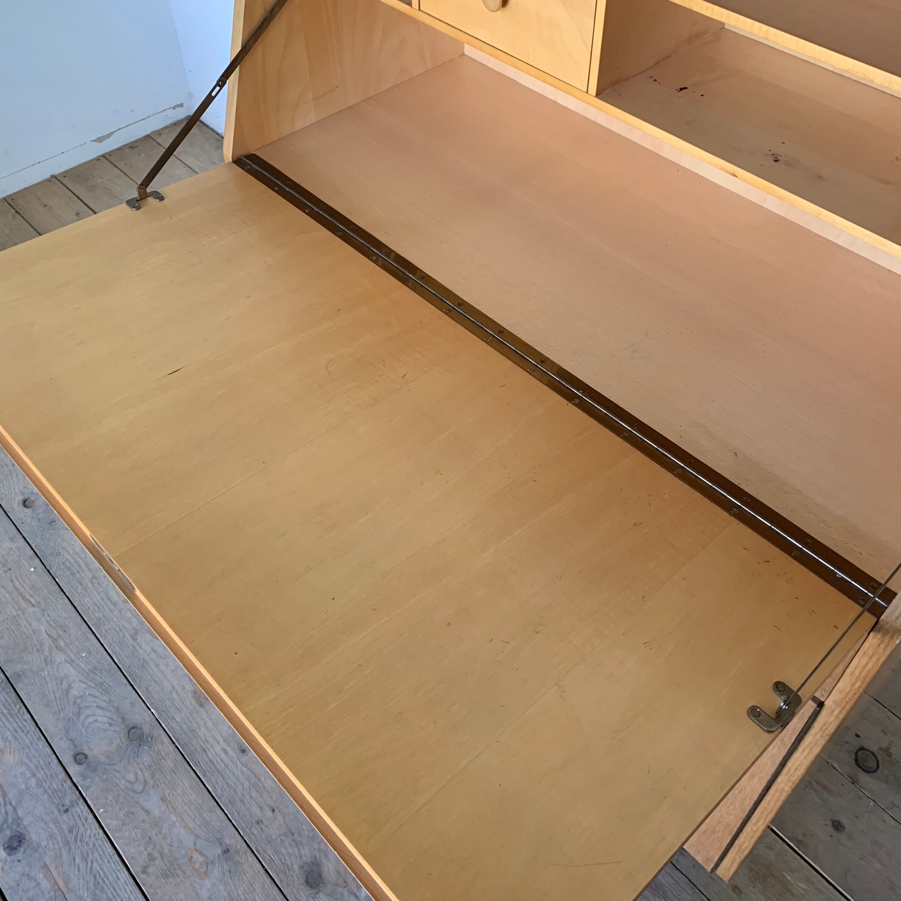 Office secretary vintage oak buffet