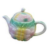 Antique teapot in slip