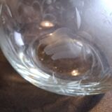 Vintage engraved vase