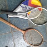 Vintage tennis rackets