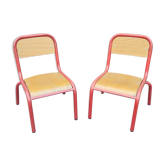 Chaises école maternelle vintage