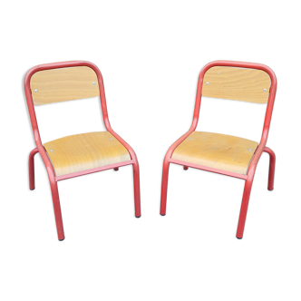 Vintage kindergarten chairs
