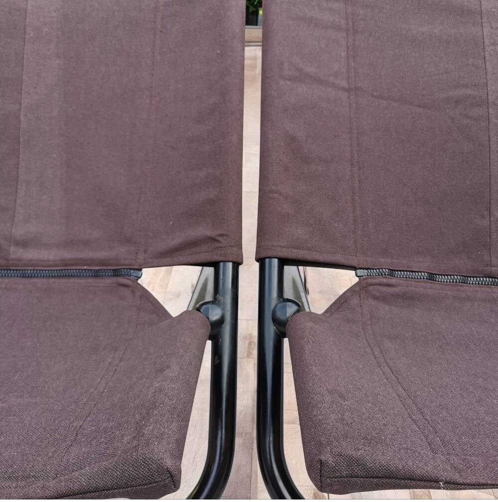 Cross x Cuneo armchair pair