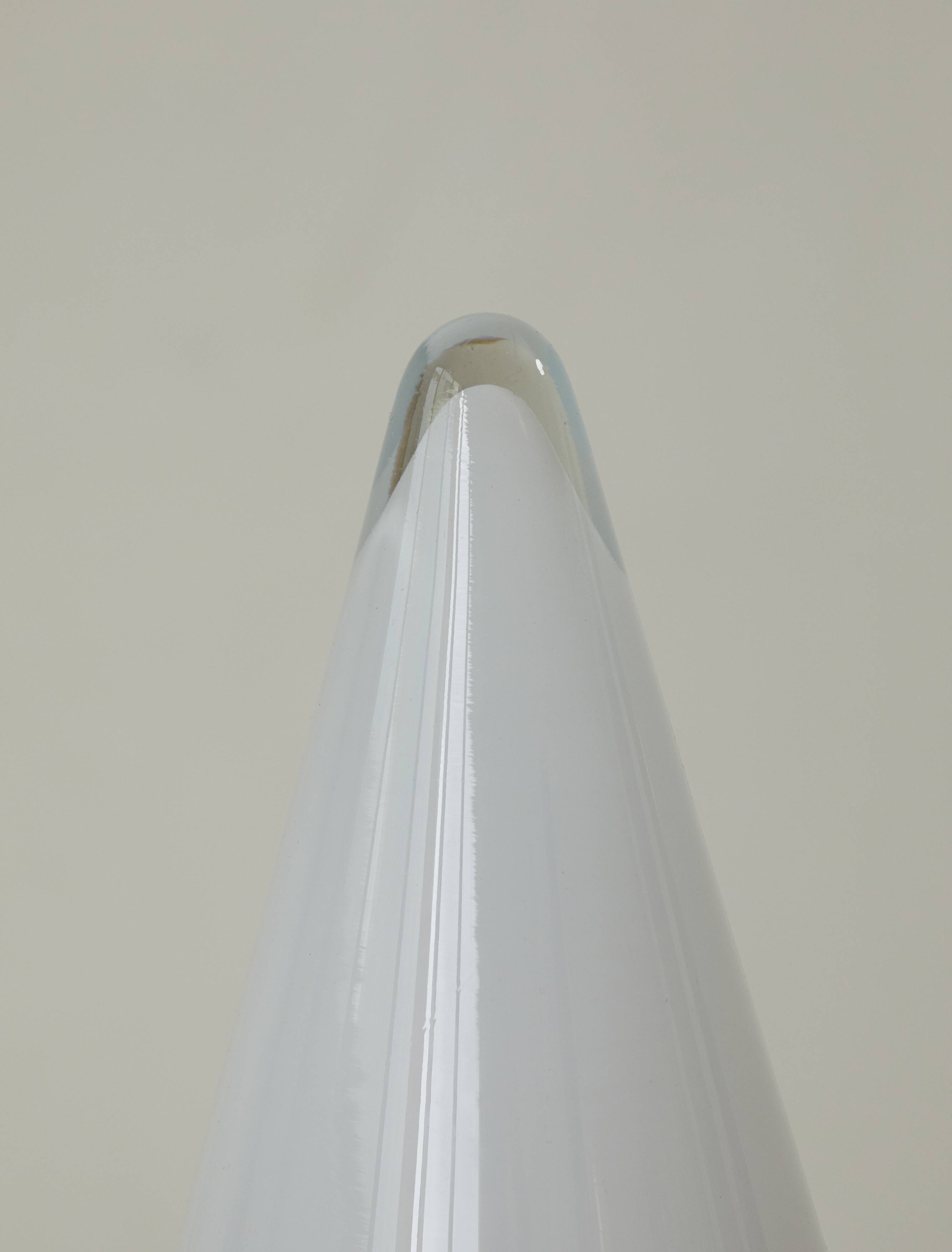 Glass cone lamp Teepee by SCE vintage 80s/90s