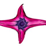 Murano XXL Coupe 50cm - Sommerso Amethyst & Turquoise - Vintage Design